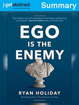 cover image of Ego Is the Enemy (Summary)